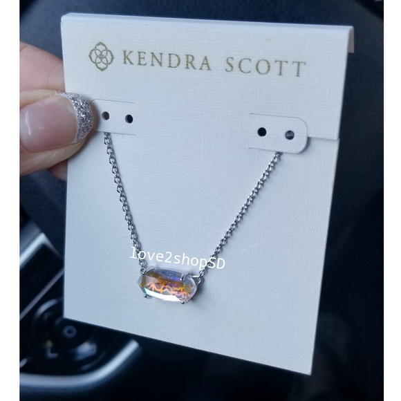 Kendra Scott Dichroic Silver Ever necklace - Picture 5 of 5